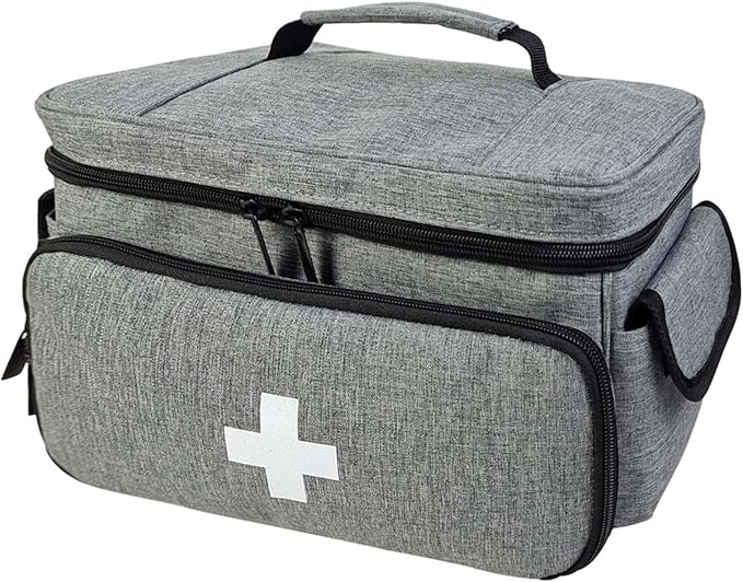KIT DE PRIMEROS AUXILIOS GRIS